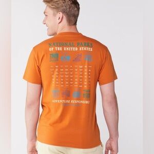 🧡NWT Parks Project National Park Stacked T-Shirt XXL